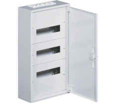 Rozdzielnica natynkowa 36 modułowa 3x12M drzwi metal IP30 FW312WT HAGER