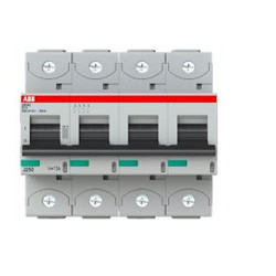 Wyłącznik nadprądowy MCB, Typ C, 4-biegunowy, 32A, 240V, ABB, S800S