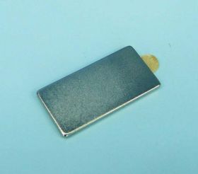 MAGNES PROSTOKĄTNY 20x10x1mm Z KLEJEM