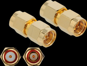 89970 Adapter SMA plug &gt; SMA plug