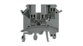 Złączka Szynowa Szara Śrubowa 4Mm2 3-Przewodowa 1P Ul 3466