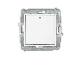 MINI Wyłącznik 2-biegunowy biały MWP-9 KARLIK