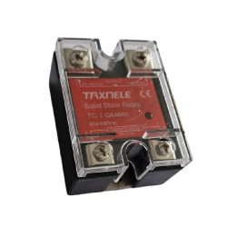 Przekaźnik SSR 80A DC-AC ( in: 3-32VDC / out: 24-480VAC )