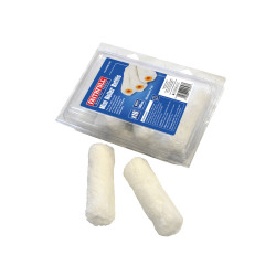 Faithfull 750442R16 Medium Pile Mini Roller Refills 100mm (4in) Pack of 10