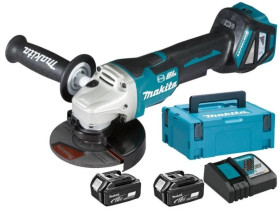 SZLIFIERKA KĄTOWA AKUMULATOROWA 125MM BLDC 18V LI-LO MAKPAC