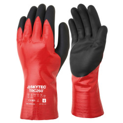 Rękawice robocze rozmiar: Mały materiał: Poliester pochodzący z recyklingu zastosowanie: General Purpose, Waterproof