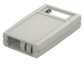 Bopla ART 555 DIS with BE 30 (34155582) - obudowa z wgłębieniem w pokrywie, z oknem wyświetlacza i pojemnikiem na baterie (165 x