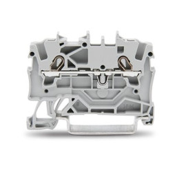 Blok zacisków przelotowych WAGO poziomy: Pojedynczy 22 → 14AWGWciskany zacisk Cage Clamp TOPJOB S, 2001 17.5A