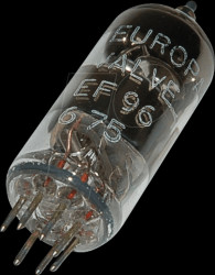 EF96 Electron tube, pentode, miniature, 7-pin, 6.3 V