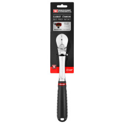 Grzechotki, 1/2 cala, dł. 262 mm, Stal chromowo-wanadowa, Facom