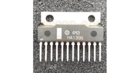 HA1398 Dual 5.8Watt Audio power Amp - Hitachi
