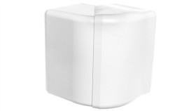 Pokrywa Narożna Zewnętrzna Pk 90X55mm Kremowo-Biała Pk 90X55d 8406