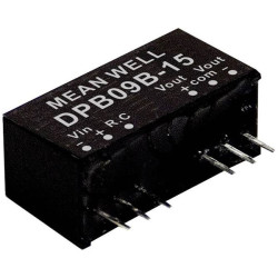 Mean Well DPB09A-15 DC/DC converter 300mA 9W dual output 1 piece