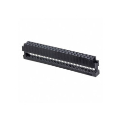 Amphenol 89947-144LF MINITEK Connector Female Shrouded 14-Pin Vertical