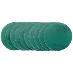 Draper 01083 Wet &amp; Dry Sanding Discs with Hook and Loop, 50mm, 600 Grit (10Pk)