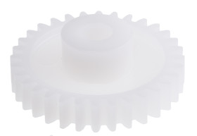 Koło zębate walcowe l.zębów: 36 0.5 POM śr. otworu: 5mm śr. piasty: 10mm