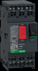 GV2ME043 Motor protection switch, TeSys GV2, 3-pin, spring-loaded connect