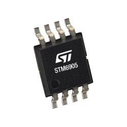 STM6905TZEDS6F Quintuple, ultralow voltage supervisor with push-button reset