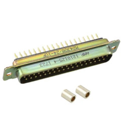 Złącze D-Sub 37-pinowe Męski Kątowe Montaż na panelu raster 2.77mm