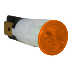 Lampka kontrolna do montażu panelowego 250V Pomarańczowy 13mm Neonowy Molveno