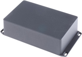 Obudowa Aluminium odlewane szerokość zew. 119,5 mm długość zew. 187,8 mm wys. zew. 56 mm Hammond IP54 Czarny