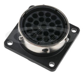 UTG01823S złącze żeńskie na panel 23pin rozmiar 18 seria Trim Trio UTG BURNDY / SOURIAU