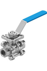 Zawór kulowy 12.5mm korpus ze stali nierdzewnej NPT 3/8 NPTcal Festo