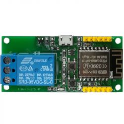 Moduł z esp8266 oraz przekaźnikiem
