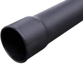 Rura osłonowa gładka kielichowa czarna 75mm UV 75X4 /3m/ RHDPE UV 75x4