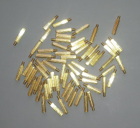 M2 12mm Brass Spacer Distance Standoff Support - 10 pcs