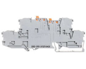 Złączka 2-piętrowa 2,5mm2 szara TOPJOBS 2002-2951 /50szt./