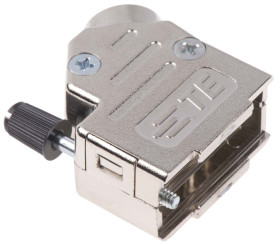 Osłona tylna D-Sub 9 -pinowe ABS 45° TE Connectivity E