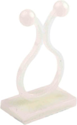 Spinka do kabli 12.7mm Samoprzylepny 35.2 x 22mm materiał: Nylon 66 Naturalny Zacisk w kształcie U