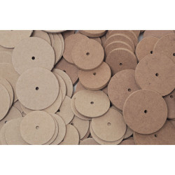 Rapid Card Wheels 40mm - Pack of 100