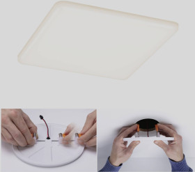 Oświetlenie wewnętrzne LED Paulmann EB Panel Veluna VariFit 92395 17 W