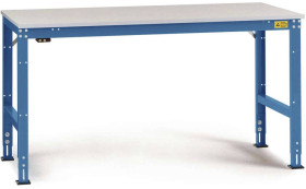 Manuflex LU4028.5007 ESD Manuflex LU4028.5007 ESD Stół roboczy ESD UNIWERSALNY, standardowy stół z płytą melaminową, sze