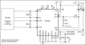 2.7Gbps, +3.3V DC-Coupled Laser Driver