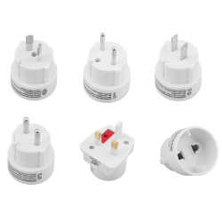 Zestaw adapterów podróżnych na cały świat