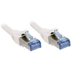 LINDY 47190 RJ45 Patch Cable CAT 6A S/FTP 0.30m White 1pc