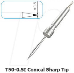 T50-05,I Soldering tip T50-0.5I for KOLBEN GT-Y050