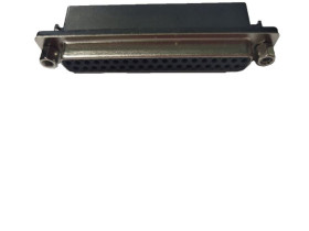 Złącze D-Sub 37-pinowe Żeński Kąt prosty Montaż na panelu raster 2.77mm Pozłacanie