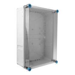 Hensel Obudowa puszka pusta bez przetłoczeń pokrywa przeźroczysta IP66 300x450x170 K0300