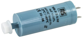 Kondensator foliowy 4μF 440V ac RS PRO Polipropylenowe Montaż śrubowy ±10