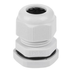 Dławnica kablowa 10-14mm IP67 gwint calowy jasnoszara PG16