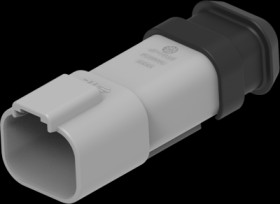 Pin housing, 4 pole, for DEUTSCH DT series, DT04-4P-E008