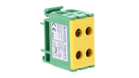 Złączka Szynowa 2-Torowa Zjun-2X16 Pe Żółto-Zielona R34rr-07020001943