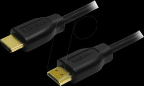 CH0038 HDMI cable, A/M to A/M, 4K/30 Hz, black, 3 m
