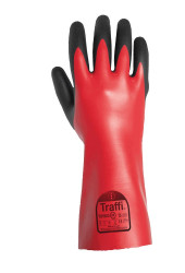 Rękawice robocze rozmiar: 9 materiał: Bawełna zastosowanie: Odporność na działanie substancji chemicznych