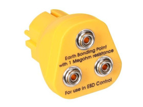 Velleman Grounding european plug for antistatic mat