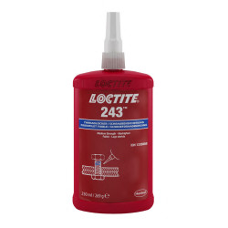 LOCTITE 1335868 243 Medium Strength Oil Tolerant Threadlocker 250ml